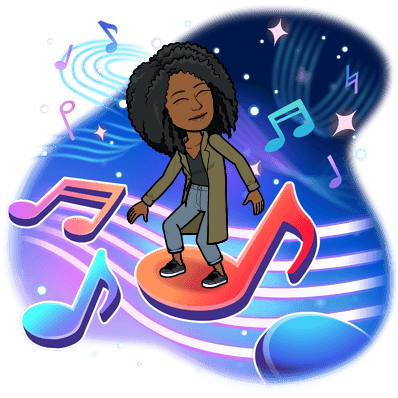 monica dancing - in space?